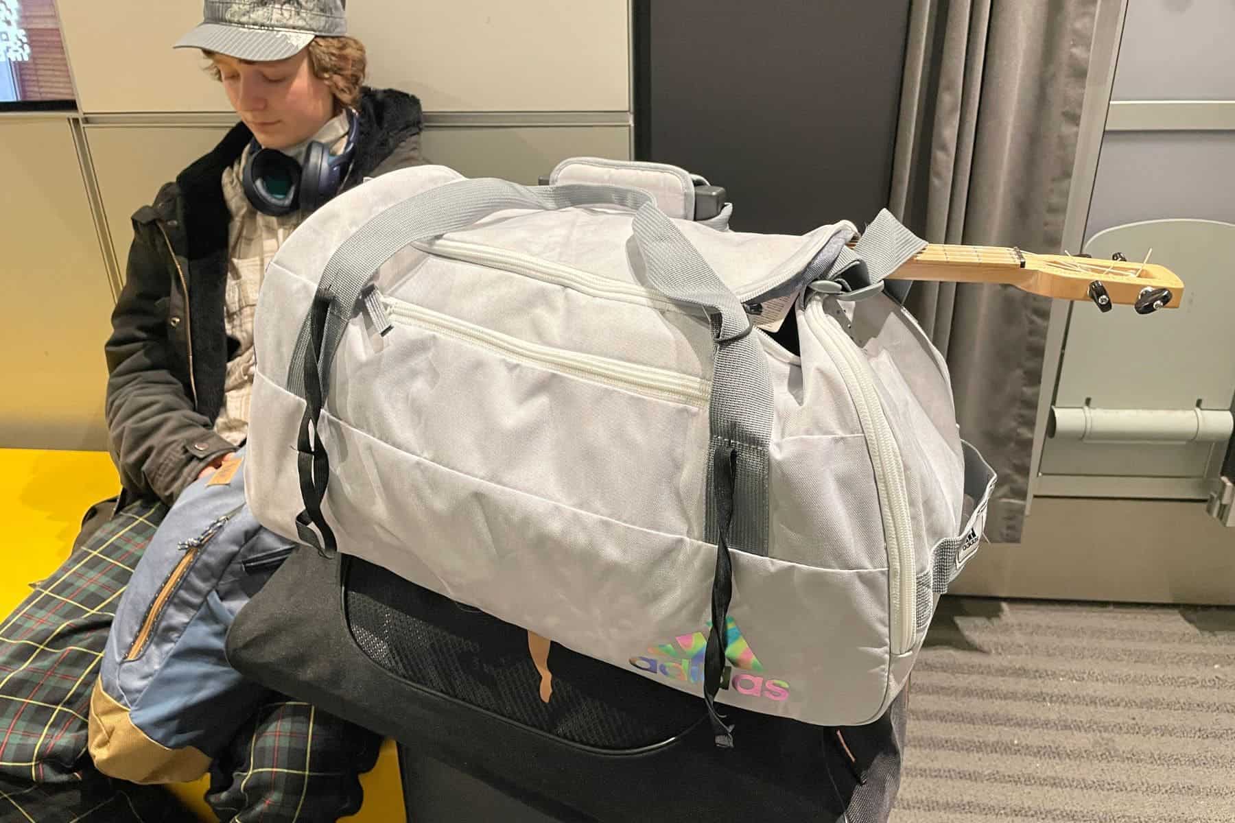 Adidas Squad V Gym Bag Size