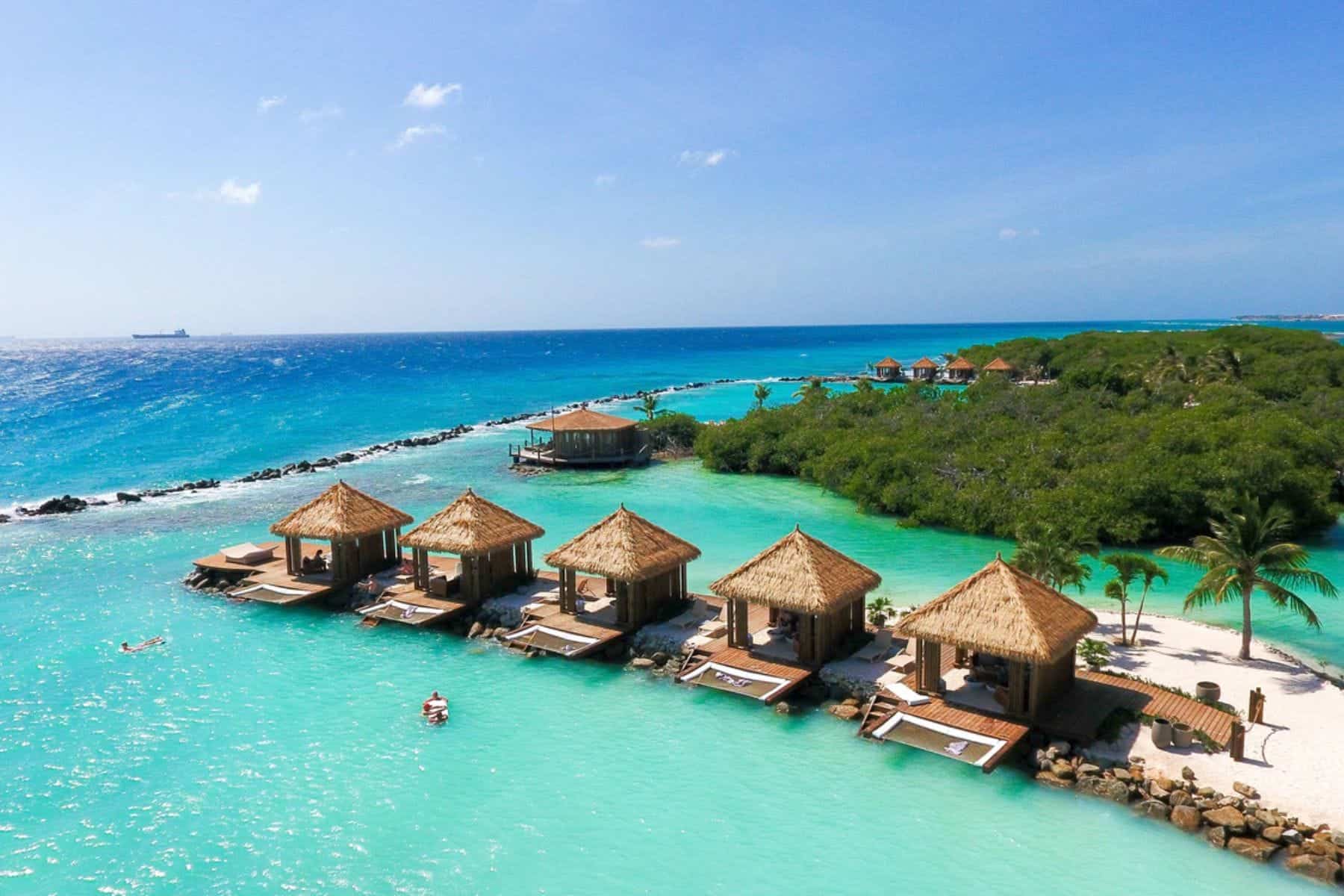 All Inclusive Adults Only Resorts In Aruba Renaissance Marina Aerial