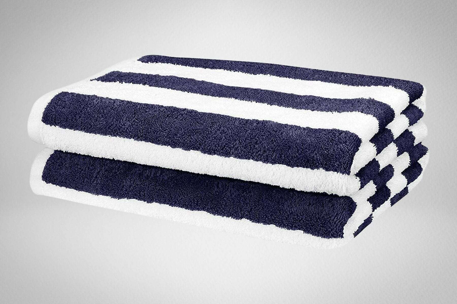 AmazonBasics Cabana Stripe Beach Towel