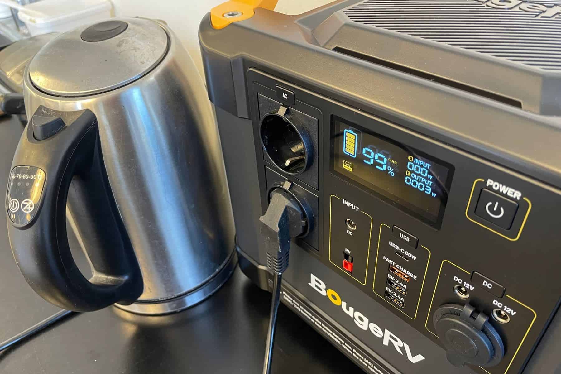 bougerv-fort-1000-portable-power-station-kettle