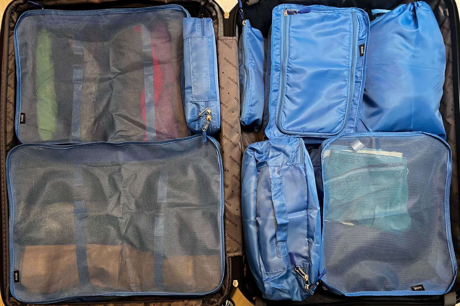 eight bagail packing set