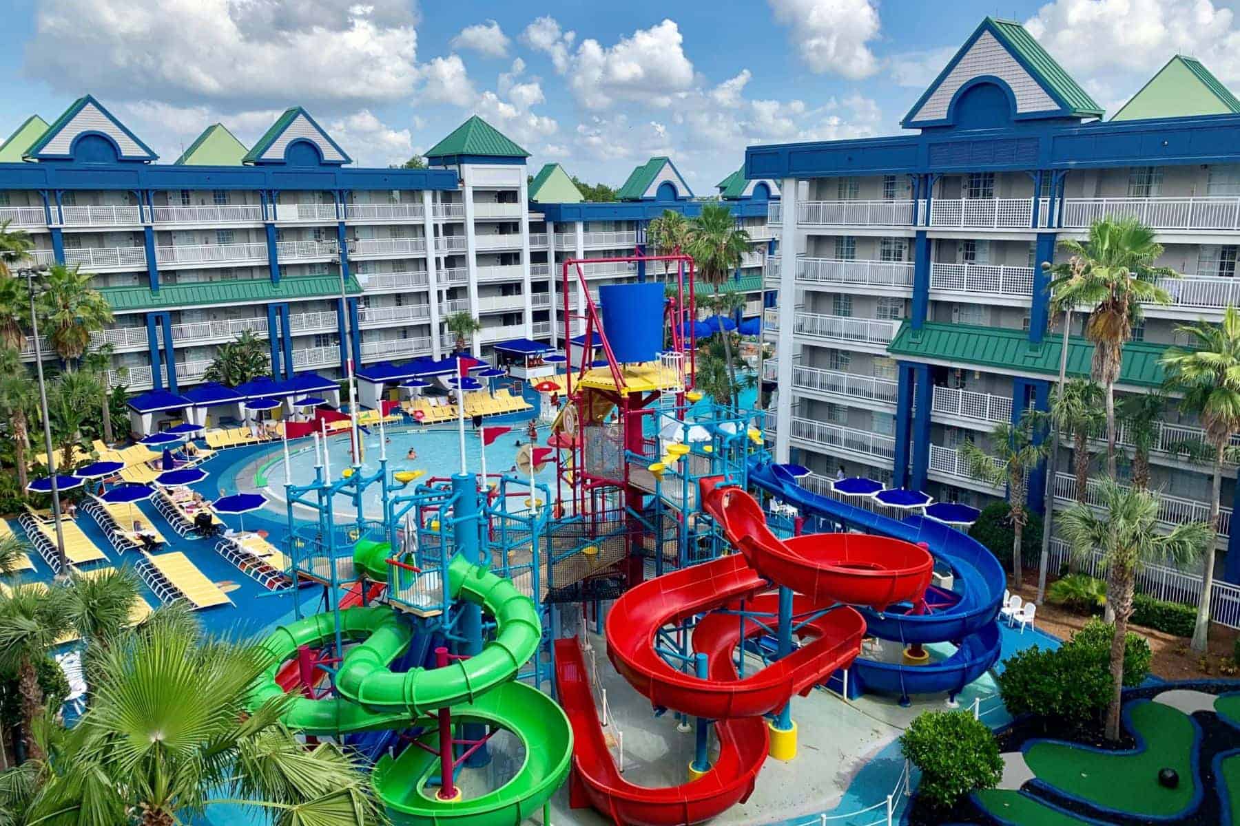 Holiday Inn Resort Orlando Suites Waterpark Slide