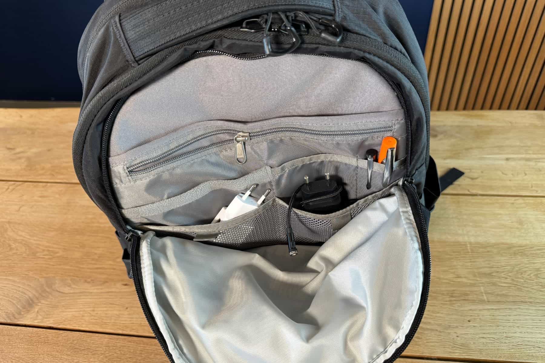 Laptop Backpack Interior