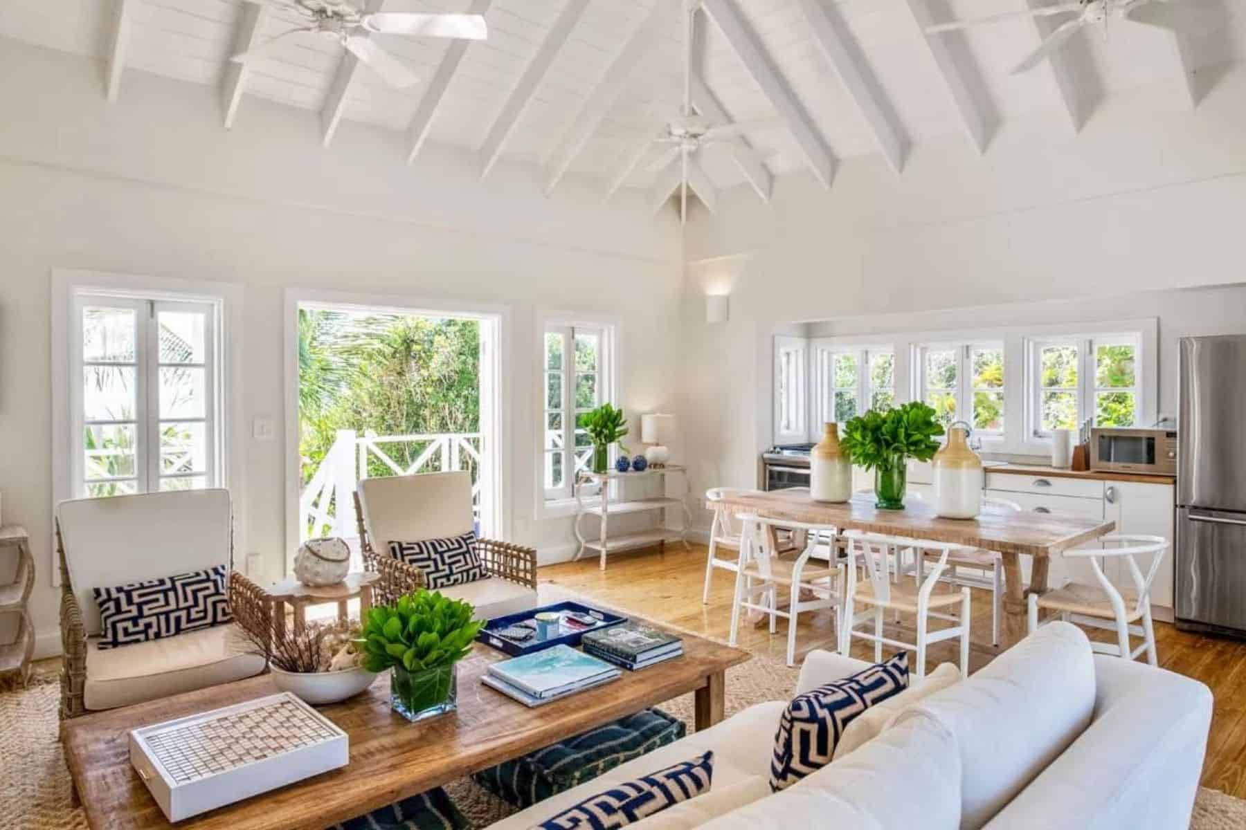 Living Room At The Rock House