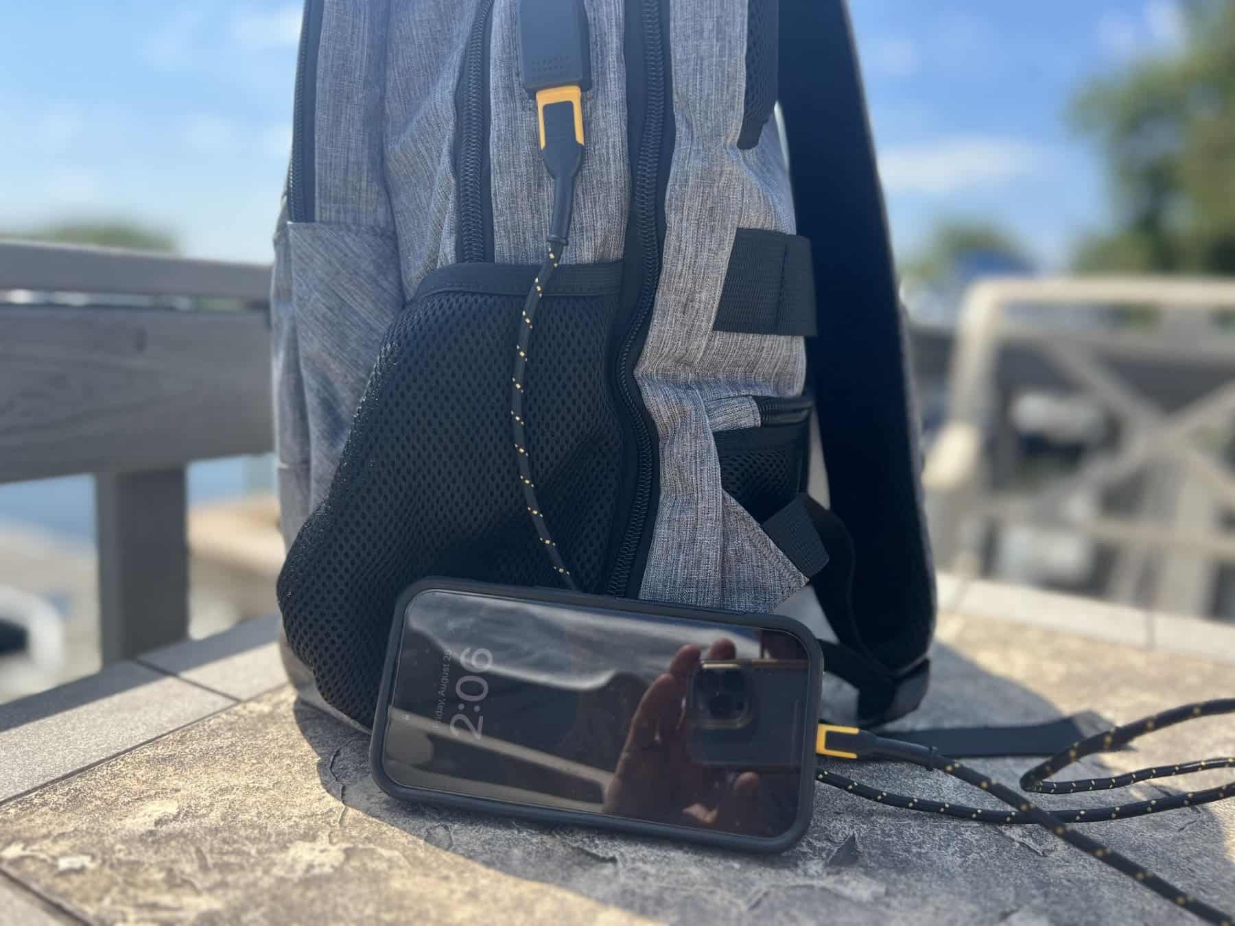 Matein Travel Laptop Backpack Charging Usb Phone