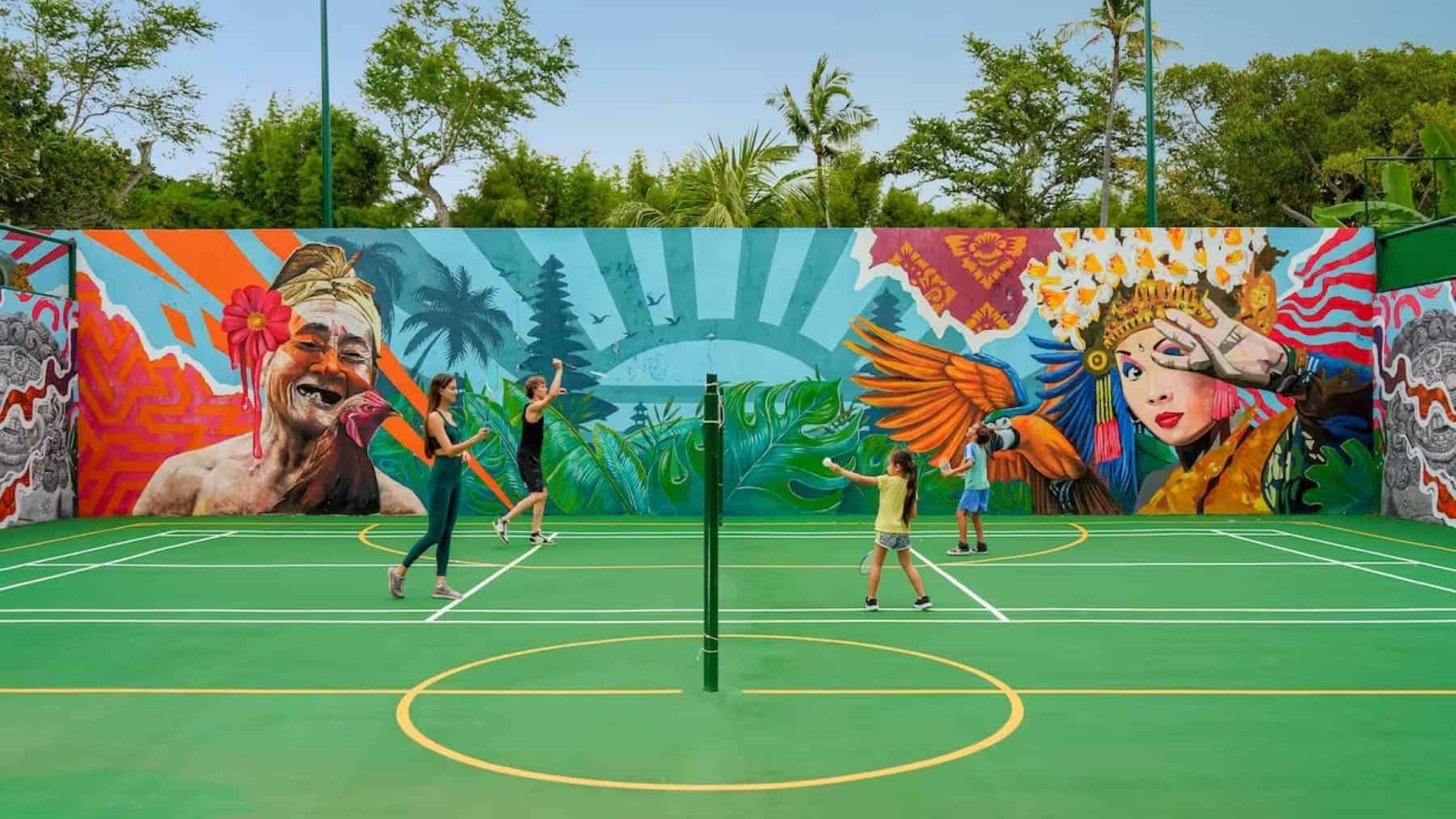 Melia Bali Badminton Court