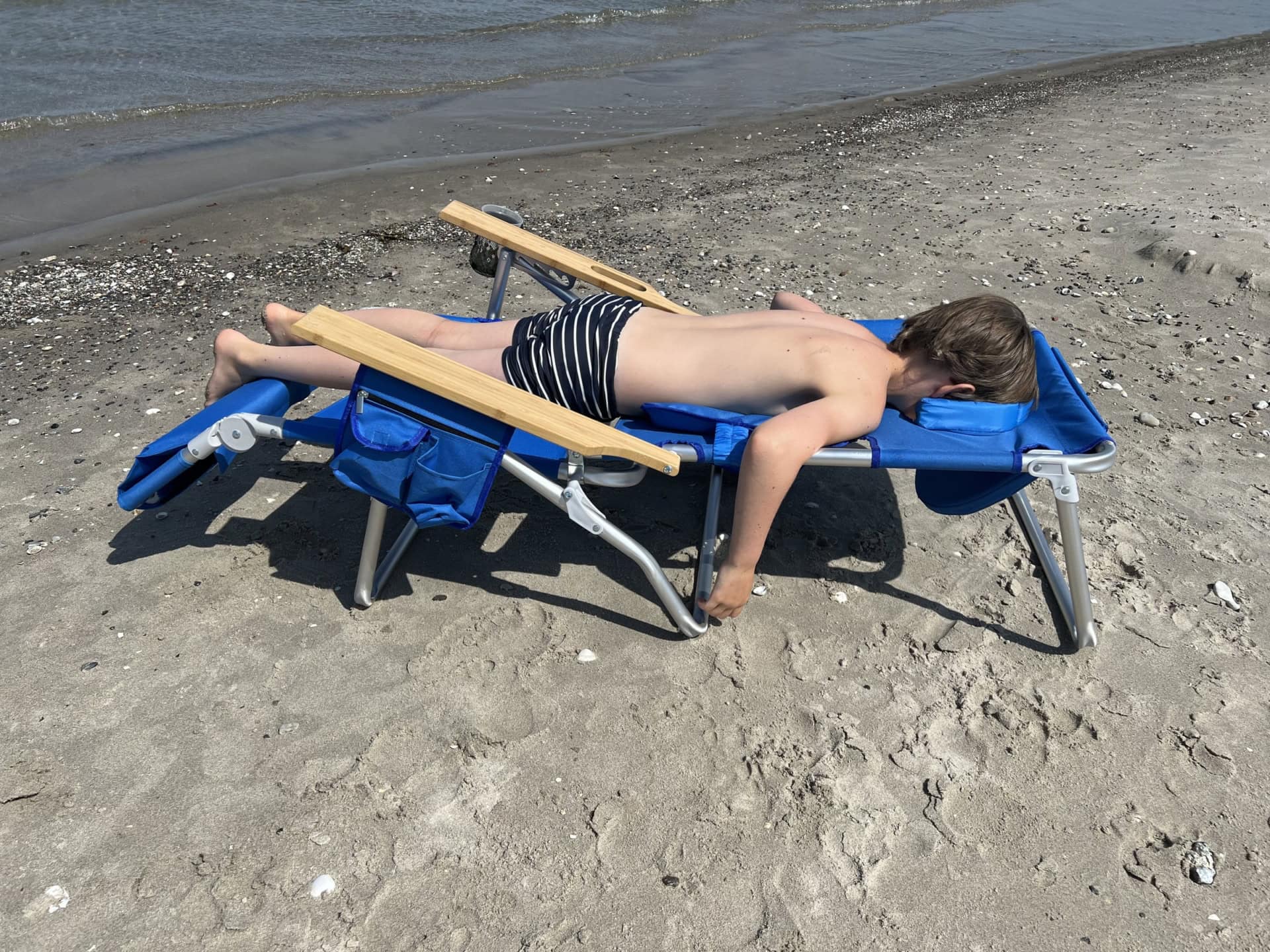 Ostrich Deluxe Lying On Chair