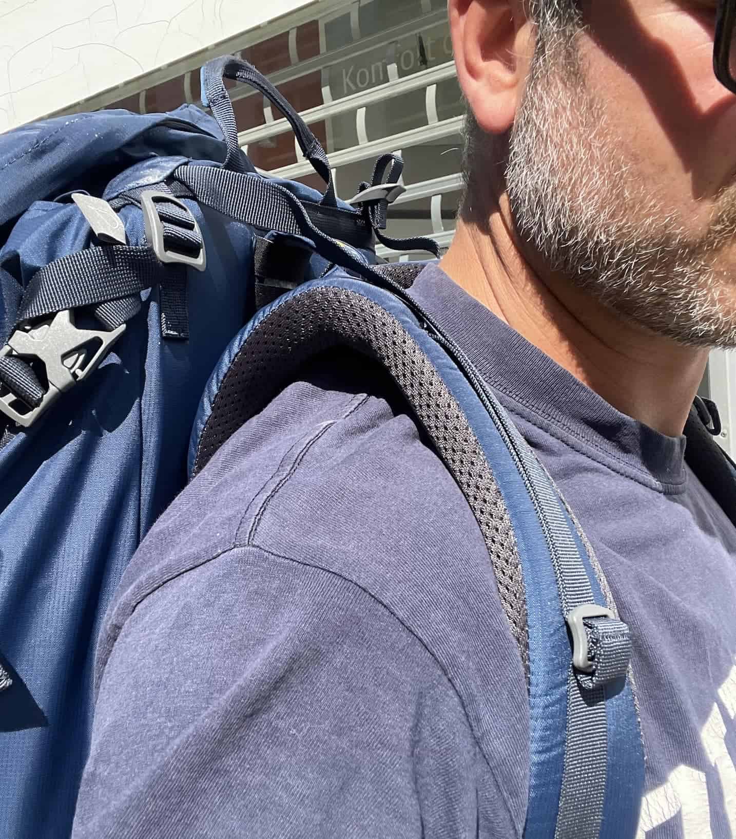 Highland Trail 55 shoulder supports