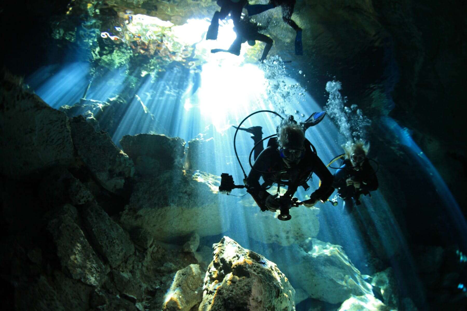 Playa Del Carmen Diving Underwater Cenote