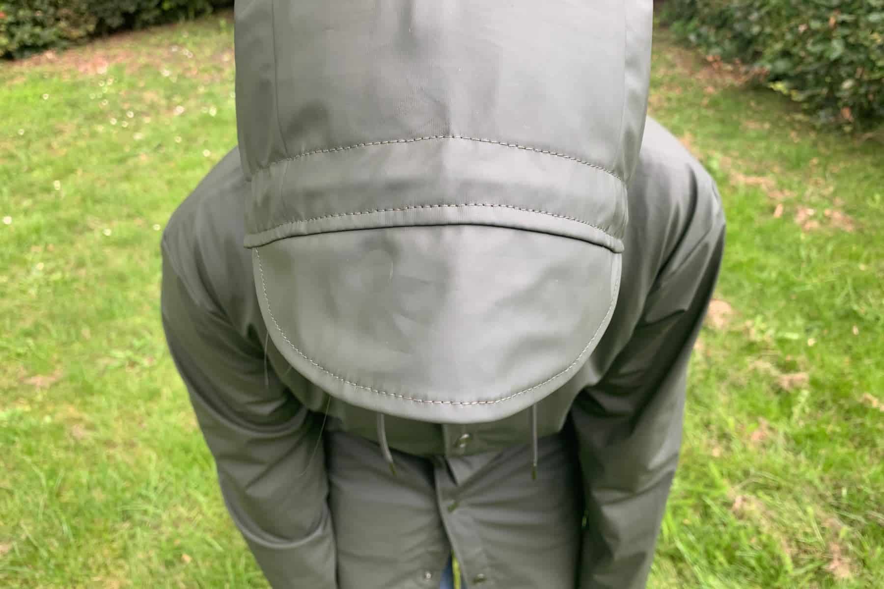 Rains Long Jacket Cap