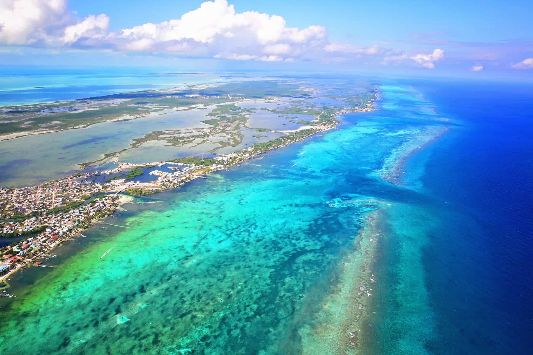 Resorts In Belize Aerial