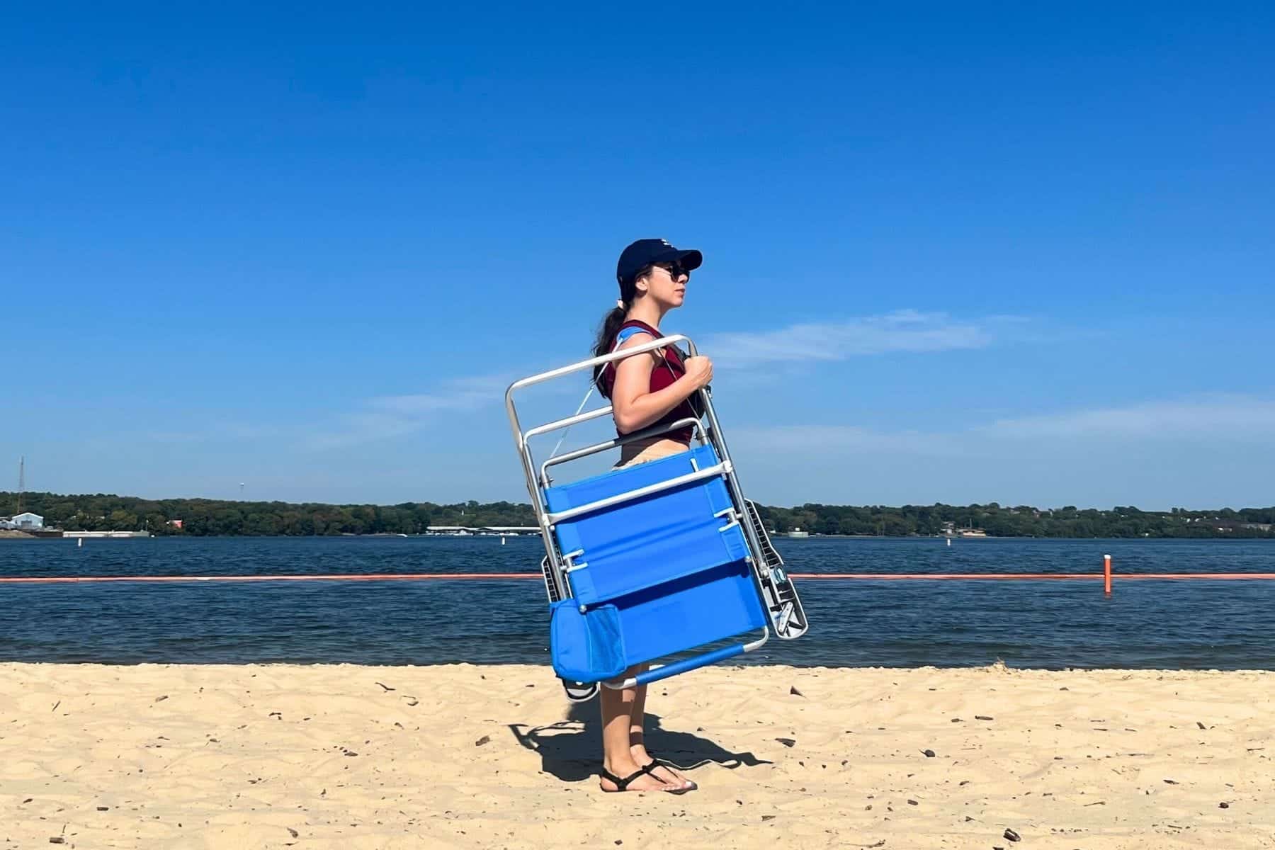 Rio Extended Height Beach Chair High Back