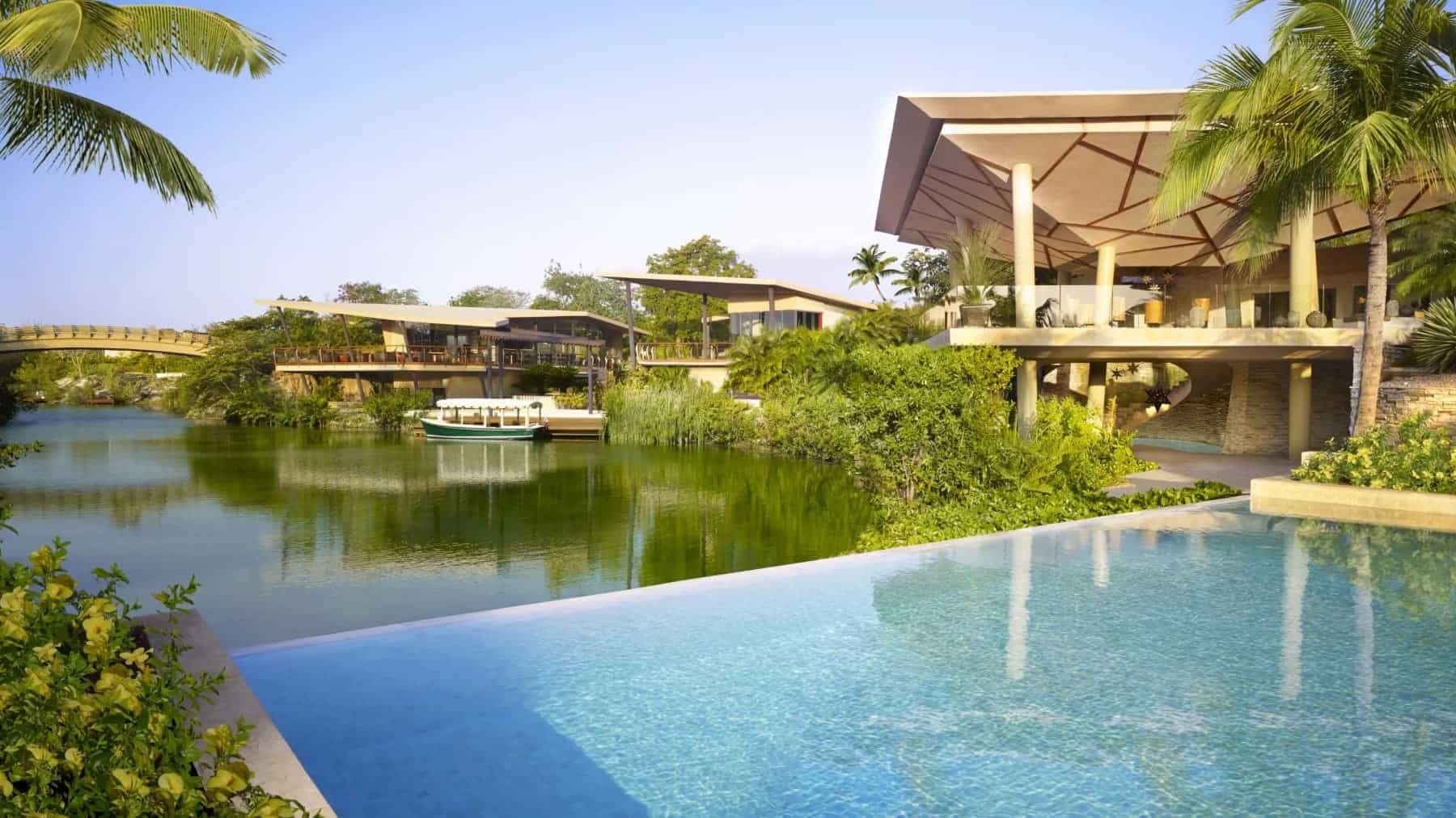 Rosewod Mayakoba Main Bridge