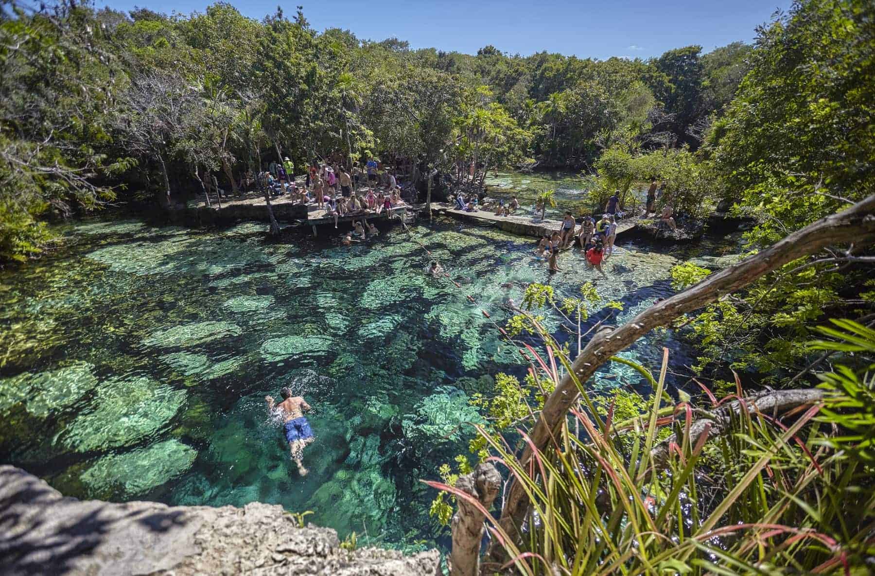Cool Off In A Nearby Cenote
