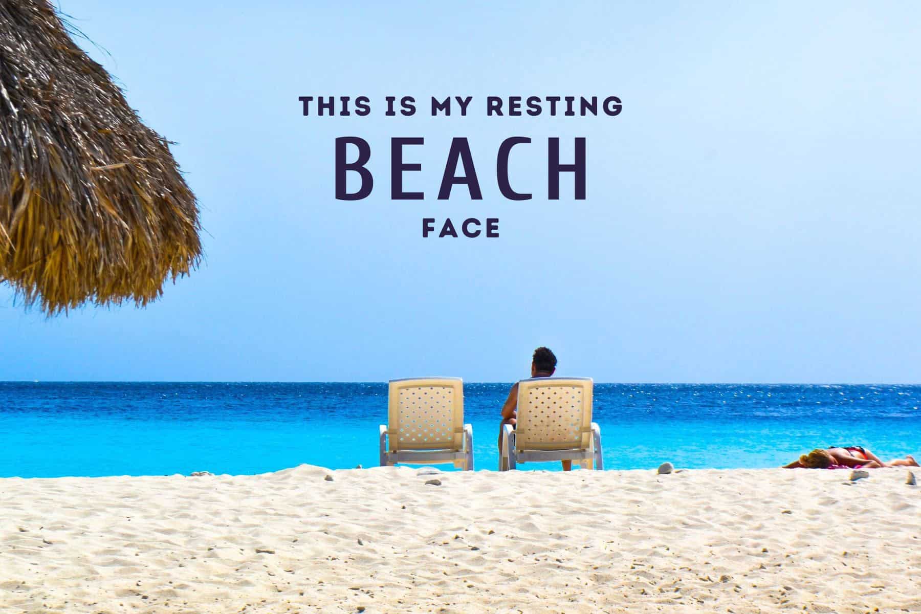 Travel Quote Beach Faces