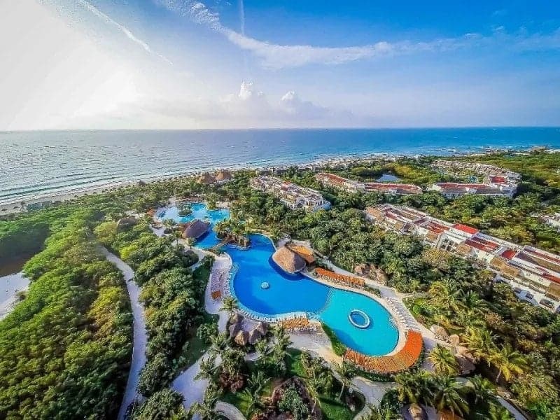 Valentin Imperial Riviera Maya Aerial View