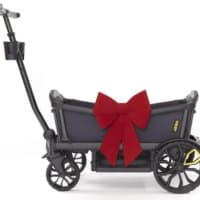 veer cruiser next generation premium stroller wagon with red bow