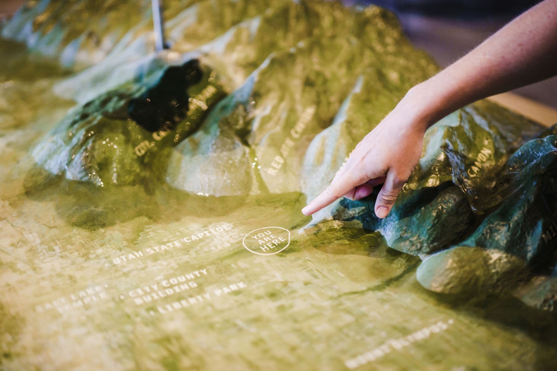 Visitors Guide To Salt Lake City Map