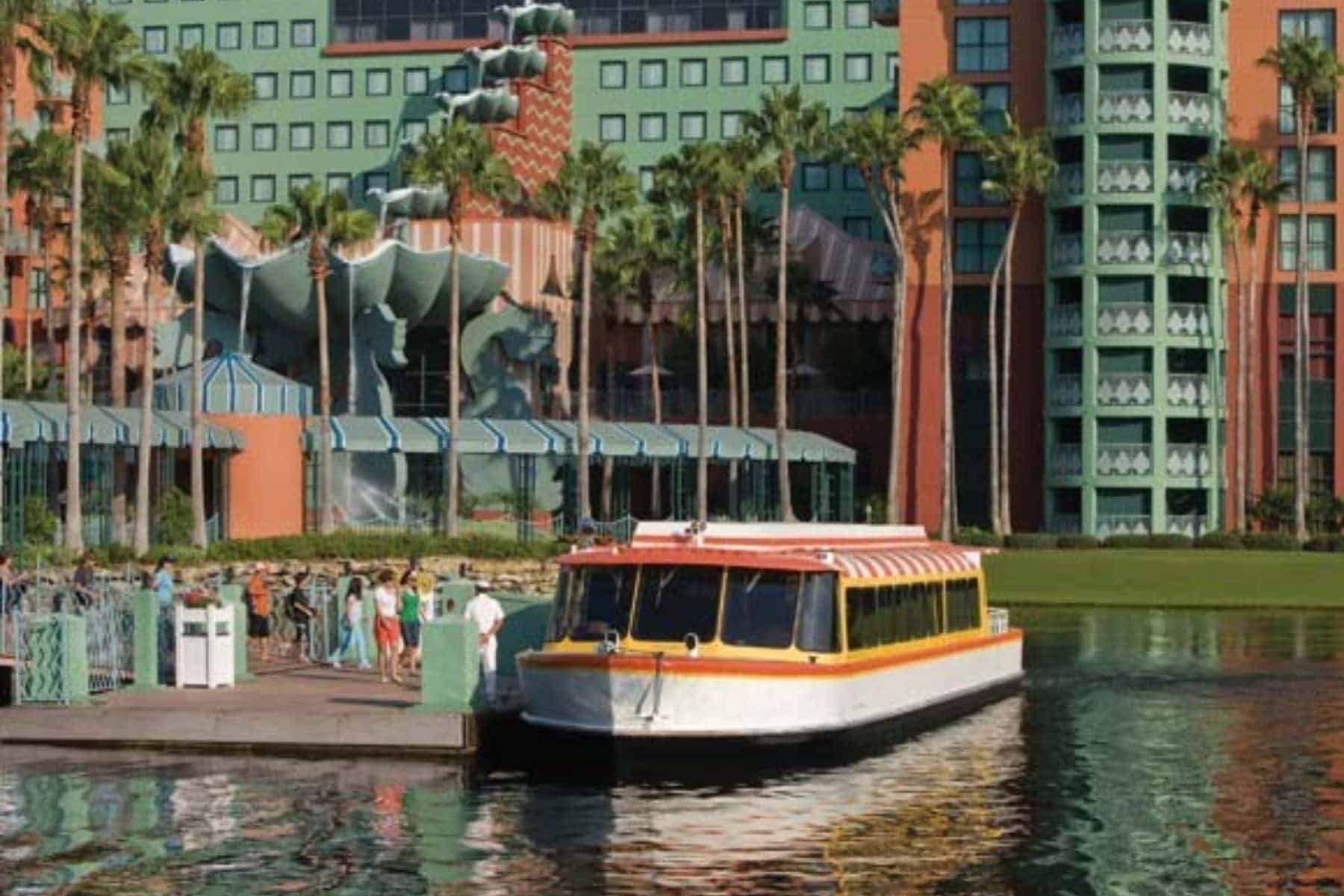 Walt Disney World Swan And Dolphin Resorts Boat